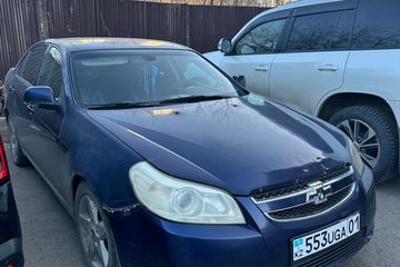 Марка/модель: CHEVROLET EPICA. Год выпуска: 2007. Цвет: BLUE. Объем двигателя: 2500 куб.см.. Мощность: 155 л.с.. Номер двигателя: --. Номер кузова (VIN): KL1LA69LJ7B084509. Номер шасси: -, согласно ответа НОК, подготовленного ТОО "Hauling-1" №viewapp_20260506_080017_579355 от 06.05.2026 года, рыночная стоимость имущества составила 2 142 727 тенге