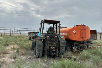 Экскаватор -погрузчик, Борекс-2101, регистрационный номер ABD910Н, согласно отчета НОК, подготовленного ТОО "DV Appraisal" №2026-63-11/43 от 15.06.2026 года рыночная стоимость составила 328000 тенге