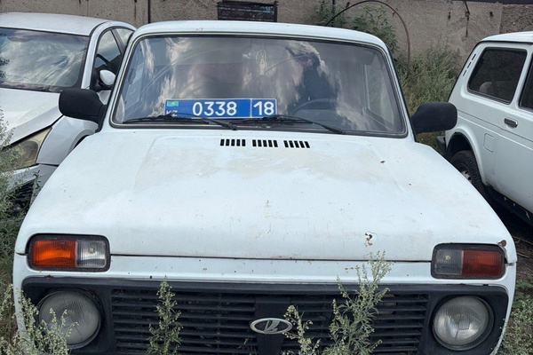 Легковой автомобиль марки LADA 21214, регистрационный номер 033818
