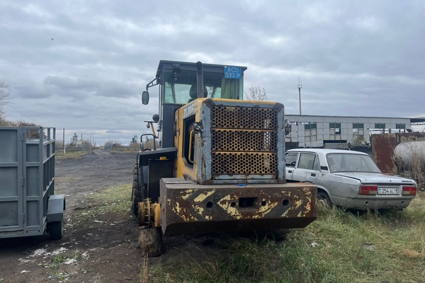 Погрузчик фронтальный ZL-30F, государственный номер - ACD593P