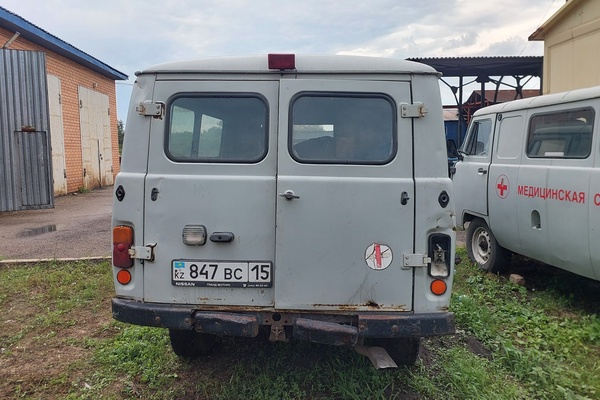 Автомобиль УАЗ 39629 016, регистрационный номер 847ВС15