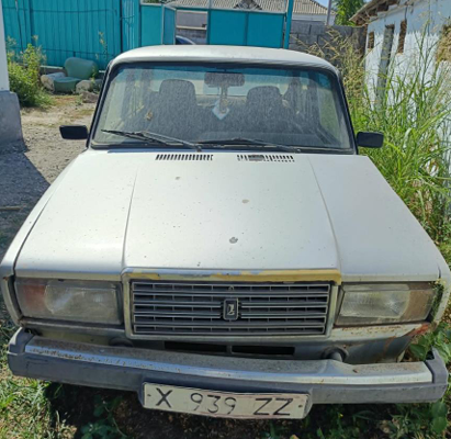 Автомобиль "ВАЗ 21074 111 30", гос. номер X939ZZ