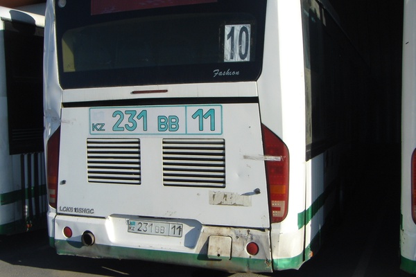 Бренд: АВТОБУС "Zhongtong LCK6105hgc"; Гос. номер: 231ВВ11