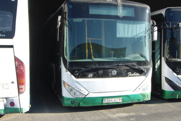 Бренд: АВТОБУС "Zhongtong LCK6105hgc"; Гос. номер: 244АР11