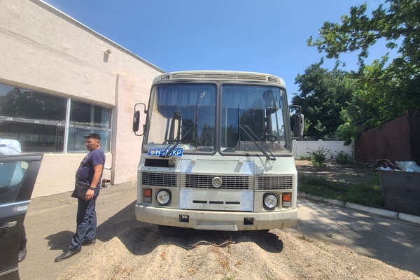 Автомобиль марки ПАЗ 32053 , р/н H376KP