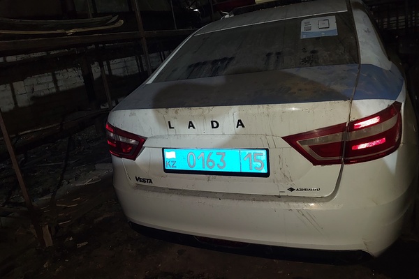 Автомобиль LADA VESTA, регистрационный номер 016315