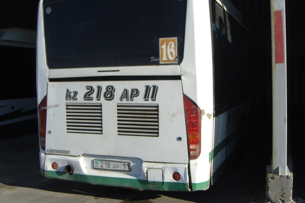 Бренд: АВТОБУС "Zhongtong LCK6105hgc"; Гос. номер: 218АР11