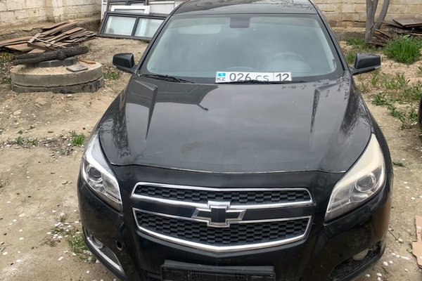 А/м Chevrolet Malibu, 2014 г.в., р/н 026CS12, цвет черный, VIN KL1GA69U9DB112385