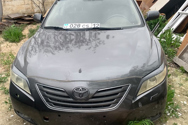 А/м Toyota Camry, 2008 г.в., р/н 028CS12, цвет серый, VIN JTNBE40K403178720