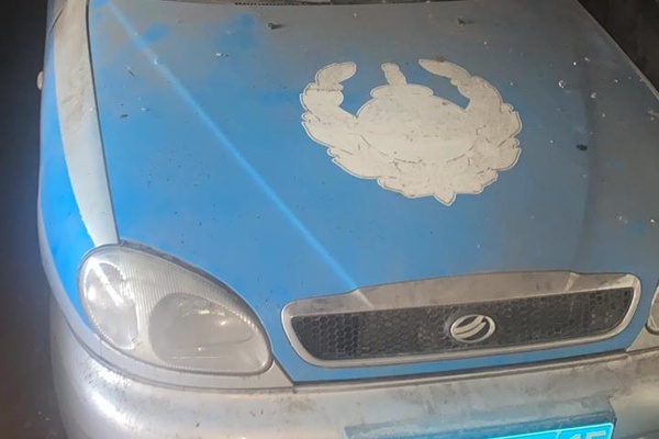 Автомашина Zaz Chance, р/н 107115