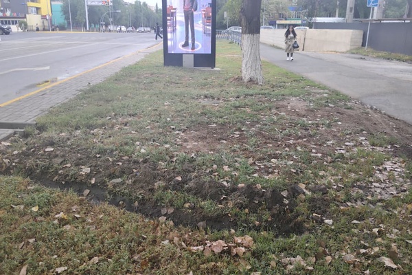 Земельный участок для установки LED экрана, ЗКО, г. Уральск, на пересечении пр. Абая и…