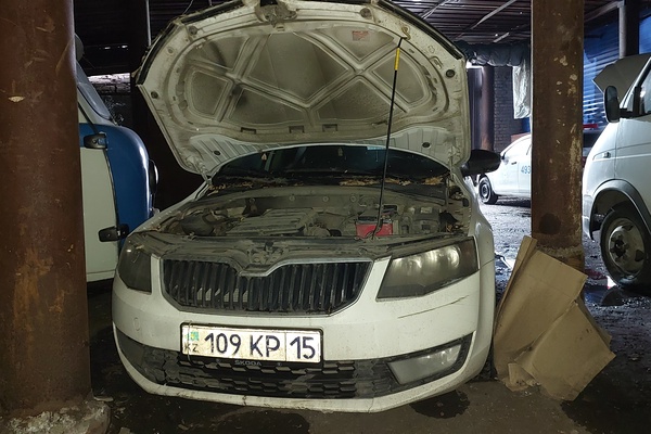 Автомобиль Skoda Octavia A7, регистрационный номер 109KP15