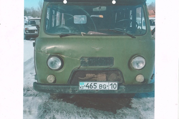 Автомашина «УАЗ 220602», регистрационный номер 465BG10