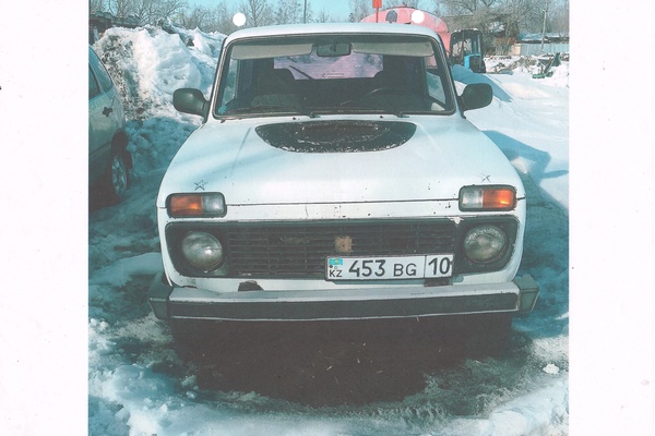Автомашина «ВАЗ 21214», регистрационный номер 453BG10