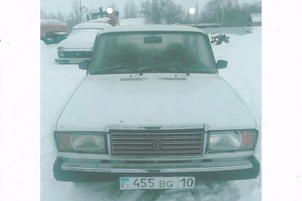 Автомашина «ВАЗ 21070», регистрационный номер 455BG10