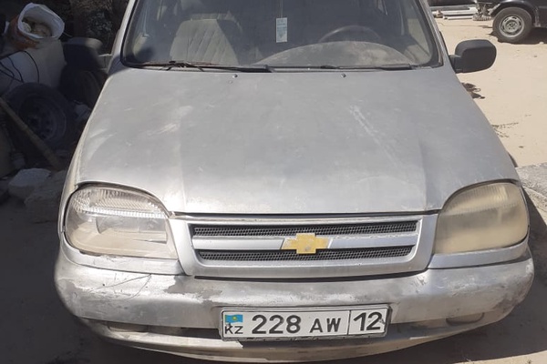 А/м ВАЗ 212300 GLS Шевроле Нива, 2007 г.в., р/н 228AW12, цвет серый, VIN X9L21230070186551