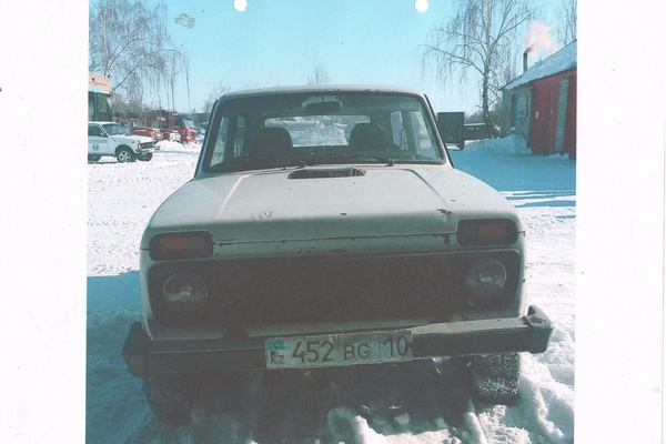 Автомашина «ВАЗ 21214-107», регистрационный номер 452BG10