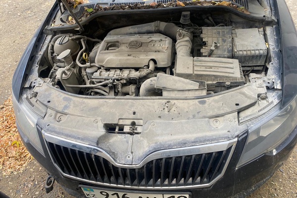 Автомобиль Skoda Superb B6, 2014 г.в., р/н 916AН18, цвет черный, VIN XWWAH93T9EU001530