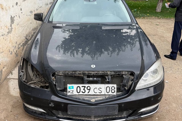 Автомобиль марки MERCEDES-BENZ S 350L, р/н 039CS08